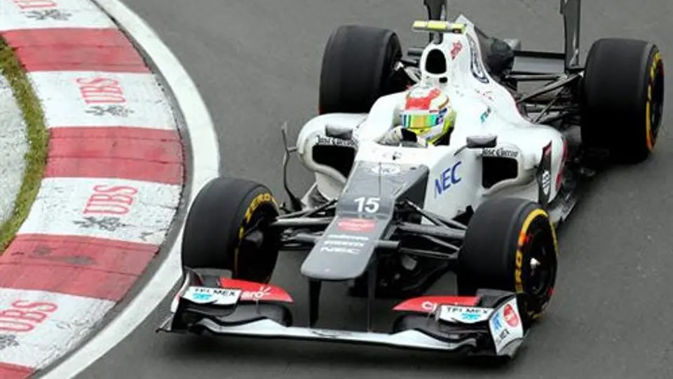 Sergio Pérez largará 12º en Hockenheim