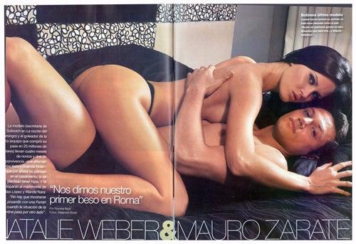 Natalie y Mauro posaron así de sensuales para una revista argentina | ESPECIAL RÉCORD