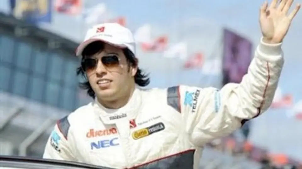 Checo, satisfecho por la calificación de Abu Dhabi