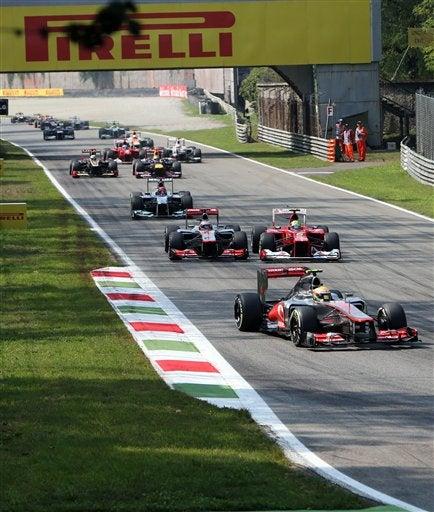 Lewis Hamilton se llevó el premio de Monza | AP