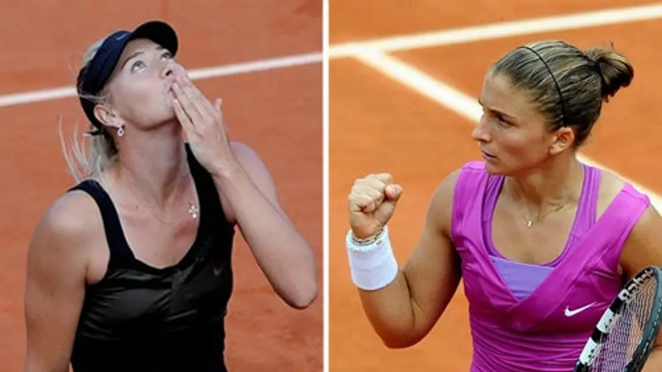 Sharapova vs Errani, Final inédita en Roland Garros