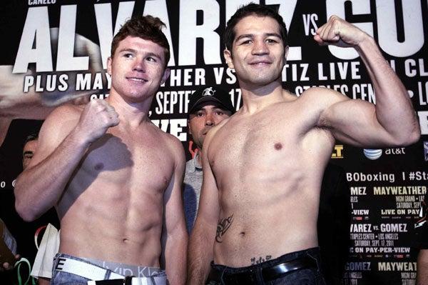 Ambos peleadores tienen buen boxeo. FOTO: MEXSPORT
