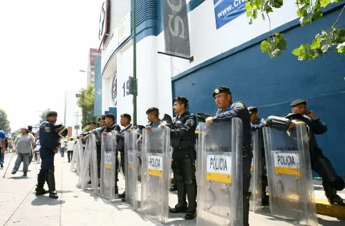 Dos mil 800 policías resguardarán el estadio Azul y la Plaza de Toros