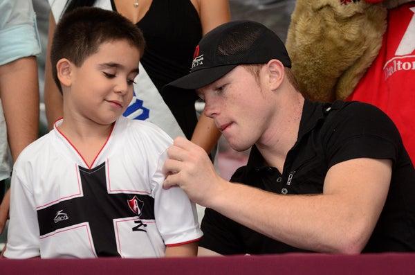 El 'Canelo' se enfrentará en el Arena VFG. FOTO: SAÚL MOLINA