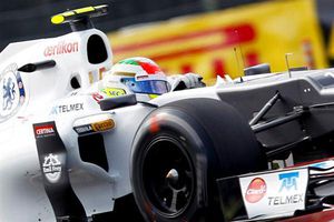 Pérez abandona en Suzuka