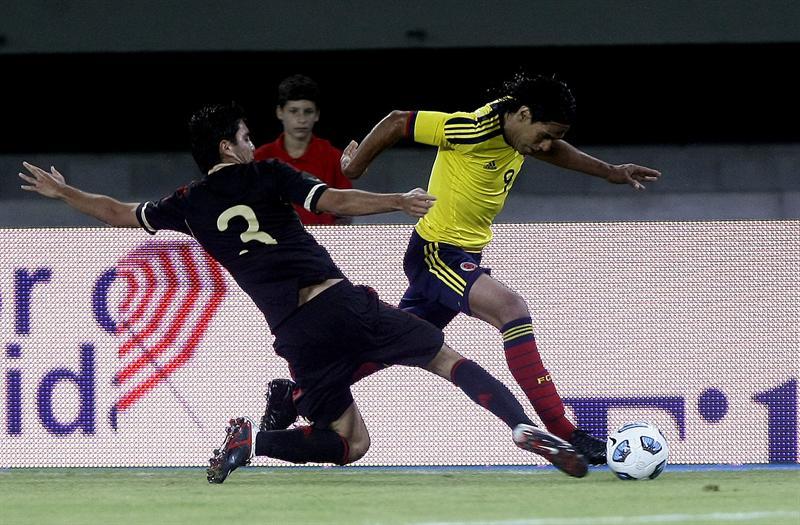 La selección juvenil fue superada por los colombianos. FOTO: EFE