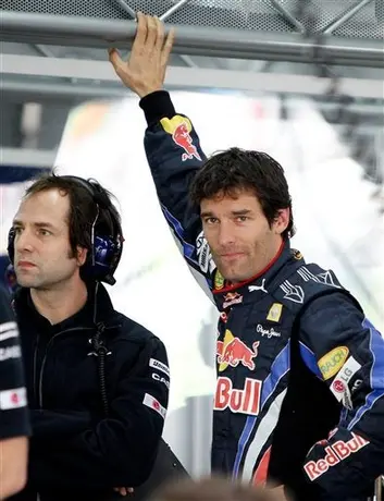 Webber, el más rápido en prácticas del GP de Corea