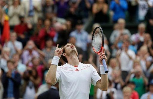 Andy Murray se metió a las semifinales en Wimbledon l AP
