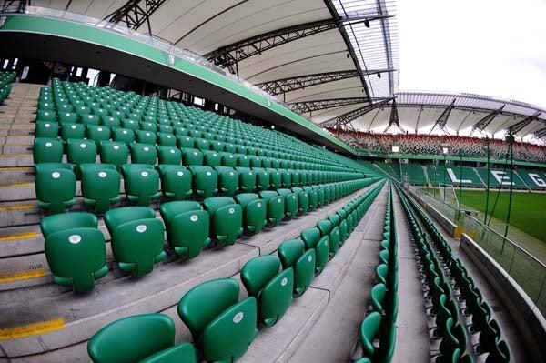 La Pepsi Arena será la sede para el encuentro amistoso Polonia- México. FOTO: CÉSAR VICUÑA