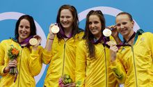 Australia consigue oro y récord olímpico en relevo femenil 4x100