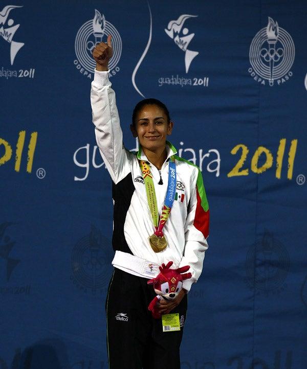 Paola Espinosa dio una muestra de su calidad y se llevó el oro. FOTO: BERNARDO MALDONADO