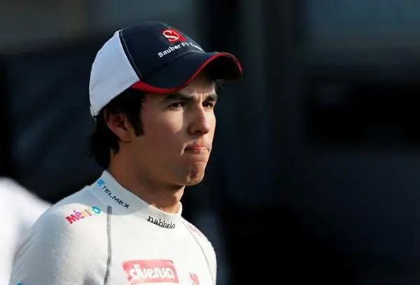 Pérez, molesto tras primer día de entrenamientos en Corea