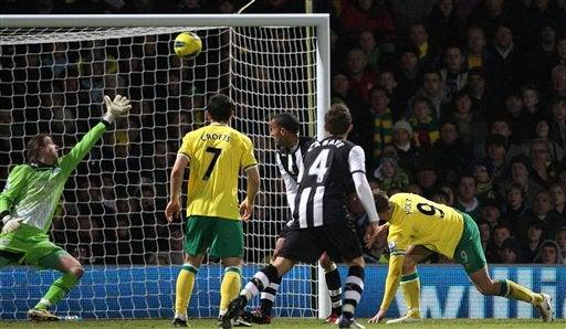 Norwich venció 4-2 al Newcastle. FOTO: AP