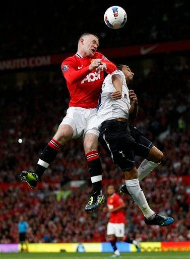 Wayne Rooney marcó el tercero de la noche. FOTO: AP