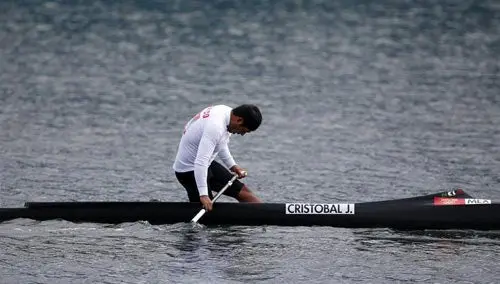 Cristóbal Quirino avanza a Semis' de Canotaje C1 200mts