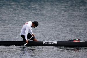 Cristóbal Quirino avanza a Semis' de Canotaje C1 200mts