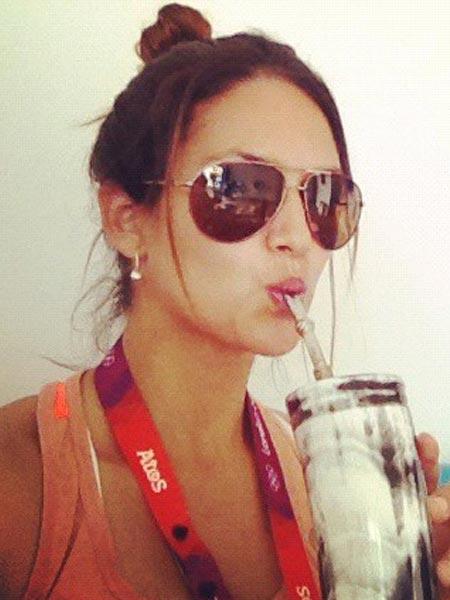 Leryn Franco en Londres 2012 | TWITTER @LerynFranco