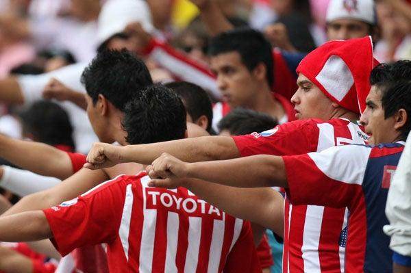 La afición estaba feliz por el regreso de los rojiblancos. FOTO: MEXSPORT