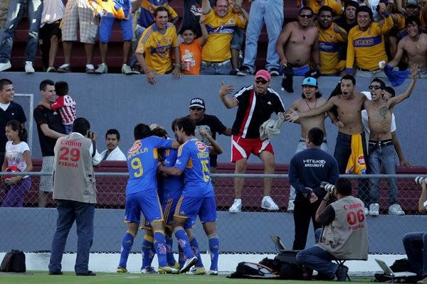Mancilla anotó el único gol del partido. FOTO: YOLANDA ESCOBAR