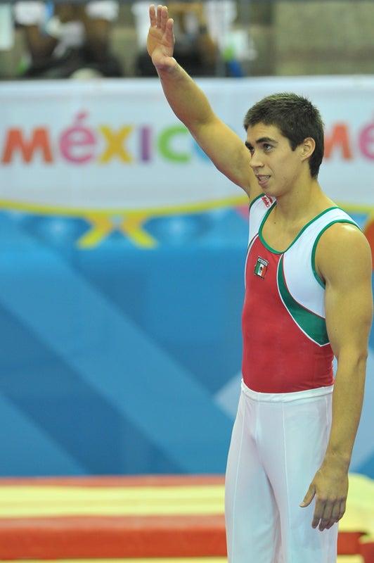 El mexicano disfruta tras la prueba. FOTO: EVA BECERRA