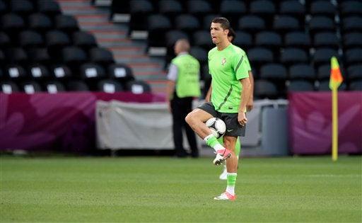Cristiano mostró su habilidad en la cancha l AP