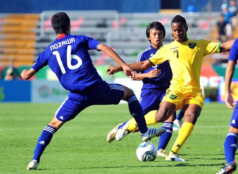 Japón vence a 1  a Jamaica en el Mundial Sub-17. FOTO: EFE