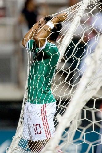 Marco Fabián no tuvo uno de sus mejores partidos con la Selección. FOTO: CÉSAR VICUÑA