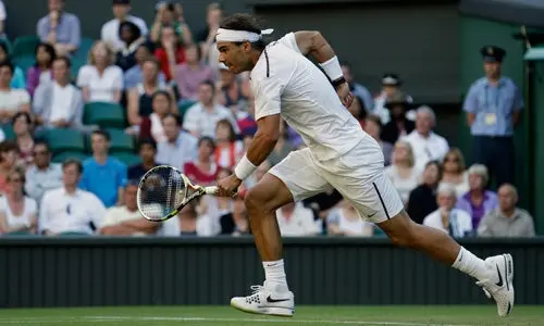 Nadal suspende exhibición ante Djokovic en el Santiago Bernabeu