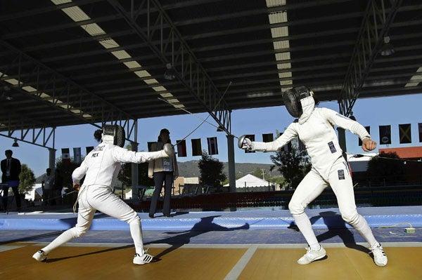 La esgrima marcó la pauta en  la prueba. FOTO: MEXSPORT