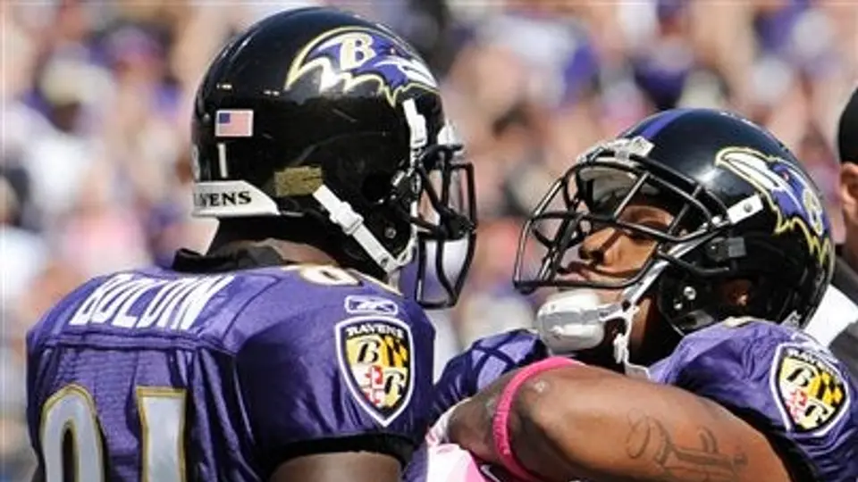 Con dos touchdowns de Rice, Baltimore vence a Denver