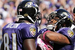 Con dos touchdowns de Rice, Baltimore vence a Denver