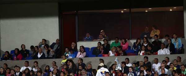 El palco de jugadores. FOTO: BERNARDO MALDONADO