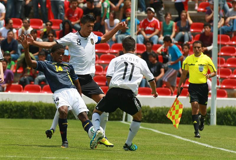 Ecuador Sub-17 no pudo enfrentar a los jóvenes teutones. FOTO: EFE