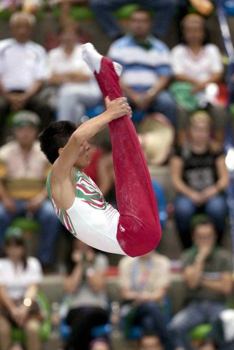 Con todo y una lesión, el regiomontano consiguió llevarse el bronce. FOTO: MEXSPORT