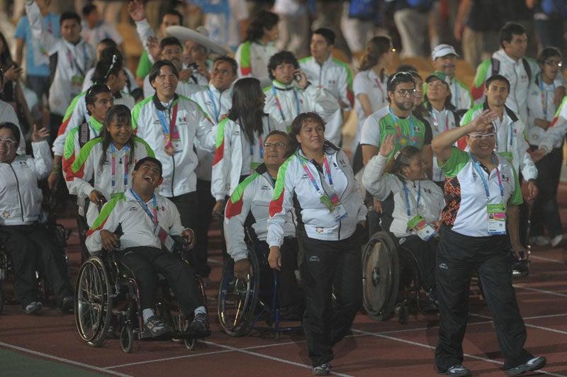 Los mexicanos rompieron el récord Parapanamericano en medallas. FOTO: EVA BECERRA