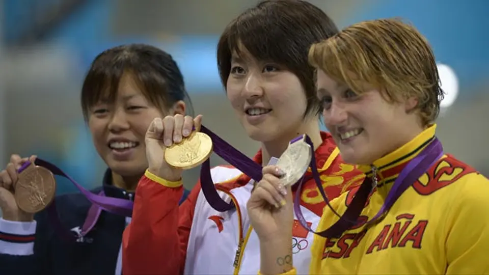 Nadadora campeona en Londres, nombrada congresista en China