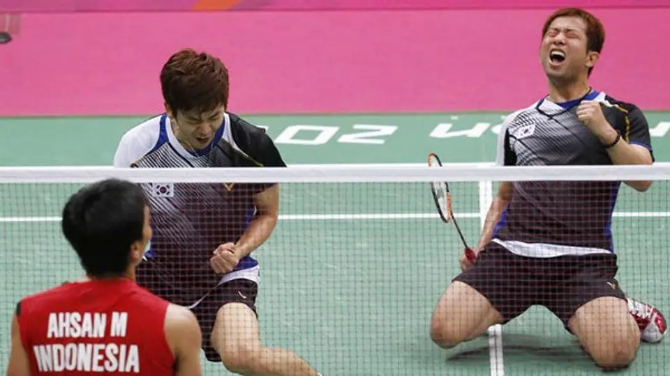 Corea del Sur se lleva el bronce en dobles de bádminton
