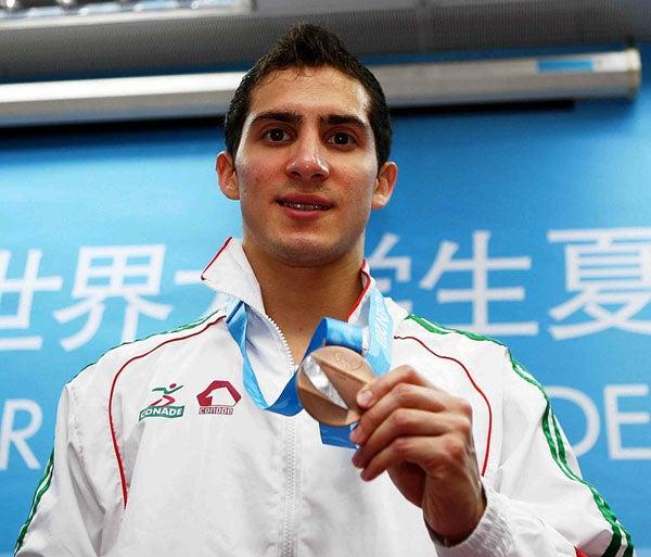 El clavadista ha ganado plata y bronce en el evento. FOTO: MEXSPORT