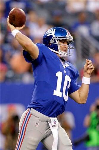 Eli Manning deberá madurar como pasador para ser el mejor Manning | AP
