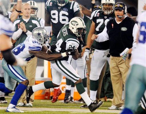 Con un gol de campo, Jets derrotó a Dallas en los últimos instantes. FOTO: AP