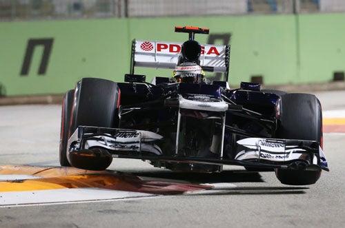 Pastor Maldonado es la gran sorpresa de Singapur | AP