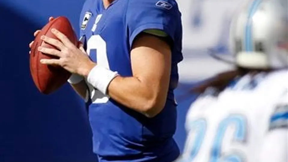Gigantes vencen 28-20 a Detroit con gran actuación de Eli Manning