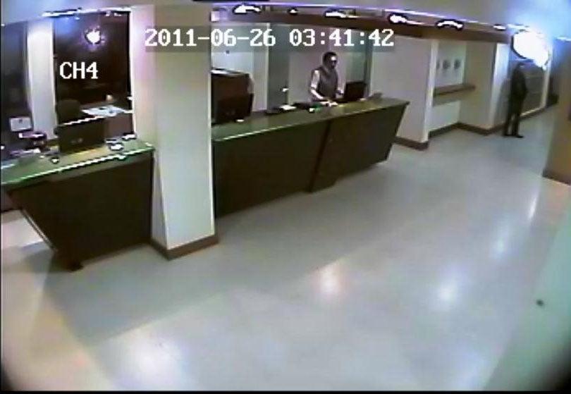 Supuestamente los jugadores volvieron a contratar prostitutas tras el robo.  FOTO: CORTESÍA HOTEL QUITO