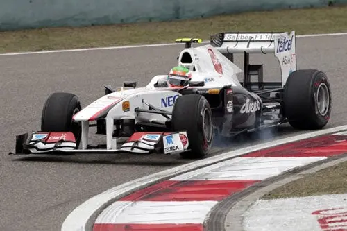 Sergio Pérez, decimoséptimo en P1