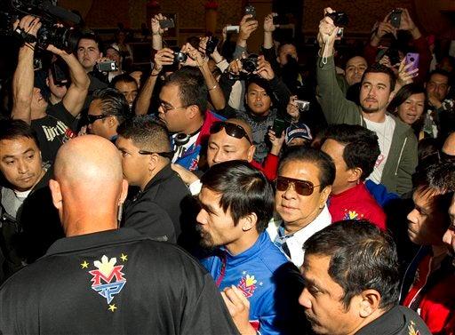 Pacman abarrota la entrada. FOTO: AP