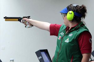 Zavala, eliminada de los 10 mts en pistola de aire