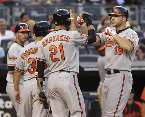 Orioles vienen de atrás y vencen a Yanquis
