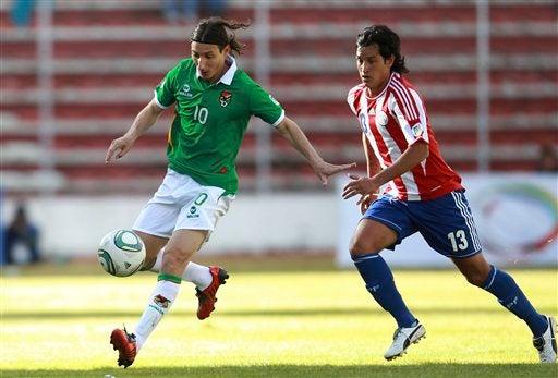Paraguay se vió sorprendido ante un buen juego de Bolivia l AP