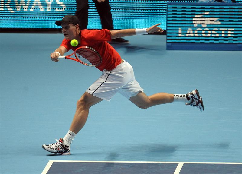 Tomas Berdych inició fuerte frente a Djokovic. FOTO: EFE