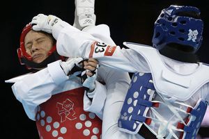 Alegría cae en Cuartos de Taekwondo 49 kg